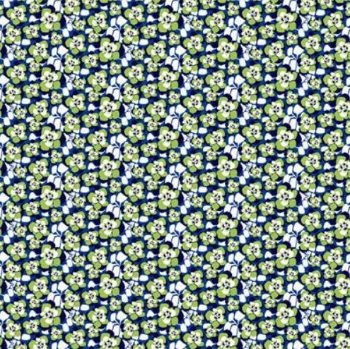 Margo Packed Floral Olive - T-25-61 Fabrics Clothworks