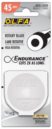 Olfa Endurance Rotary Replacement Blade 2pk #RB45H-2 Tool Checker   