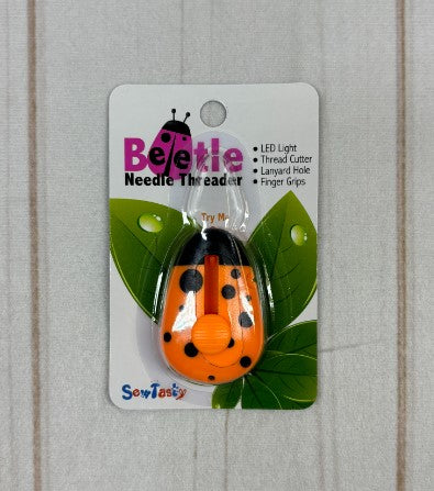 Needle Beetle Threader Orange Tool Checker   