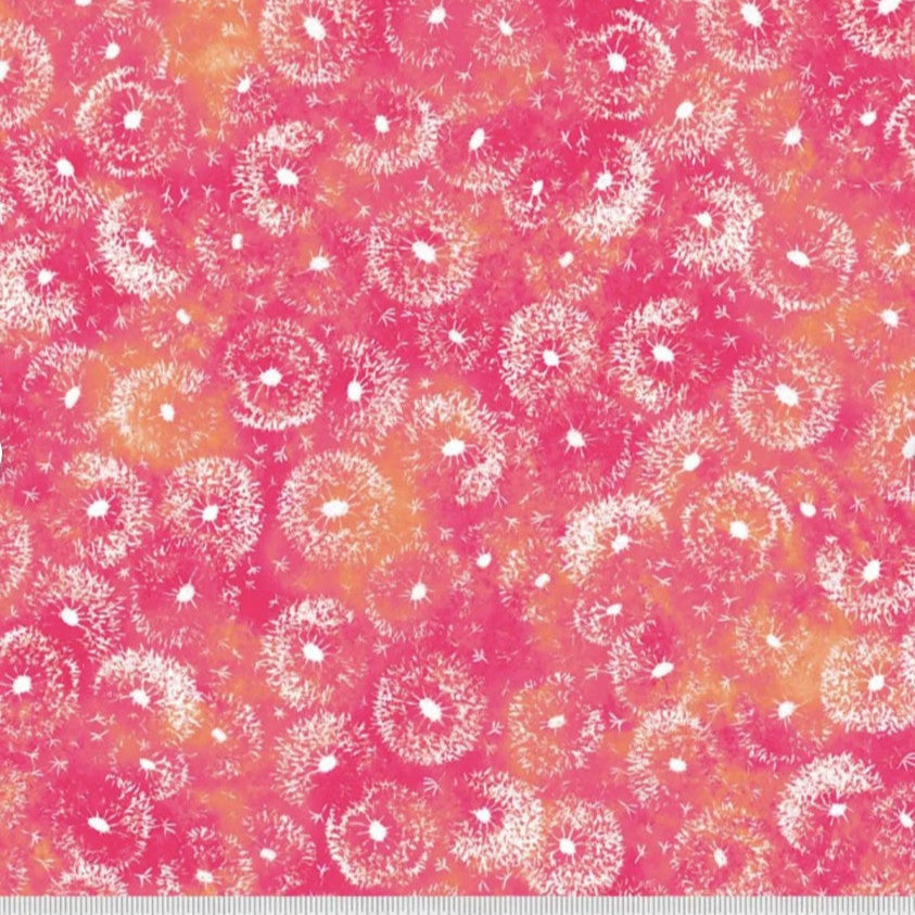 Jona's Garden Packed Dandelions Pink JGAR 5388 P W83 Fabrics P&B Textiles