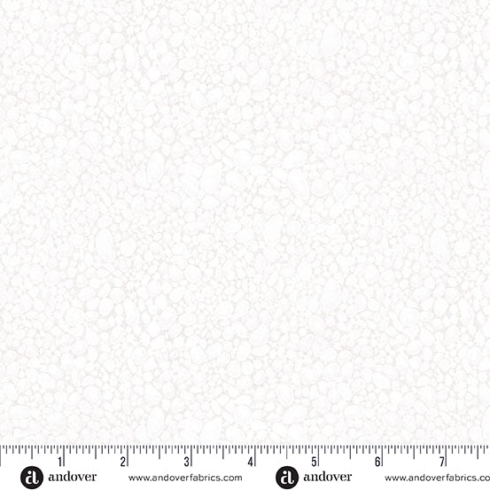 Heima Pebbles Snow A-1633-L Fabrics Andover Fabrics