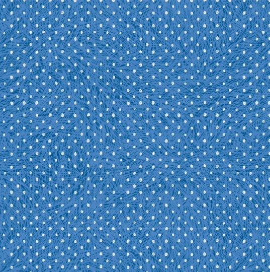 Darling Ducklings Pindot Blue T-25-50 Fabrics P&B Textiles