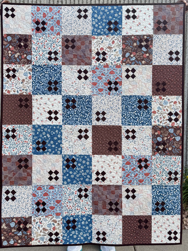 Frida, a finished quilt from the quilt along