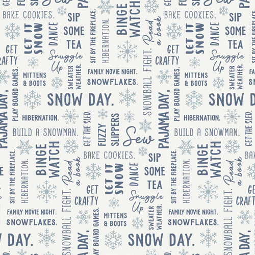 Snow Day Snowbound T-25-71 Fabrics Art Gallery