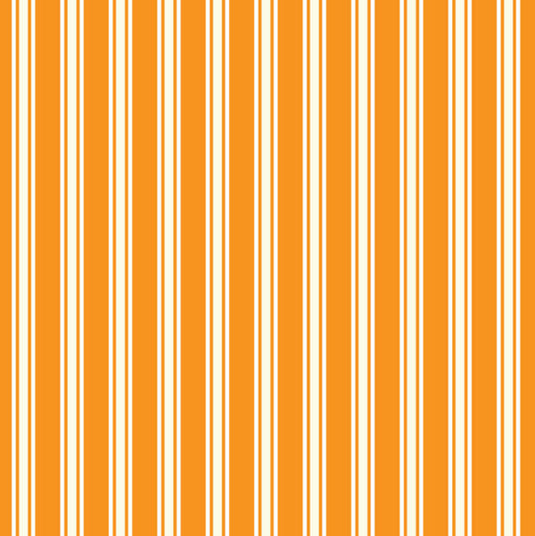 Transylvania Glow Terrifying Ticking Stripe Orange A883A, quilting fabric by Lewis & Irene