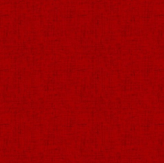 Timeless Linen Red 1027-808, quilting fabric by Henry Glass