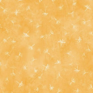 Jona's Garden Tossed Dandelion Fluff Light Orange JGAR 5390 LO W88 Fabrics P&B Textiles