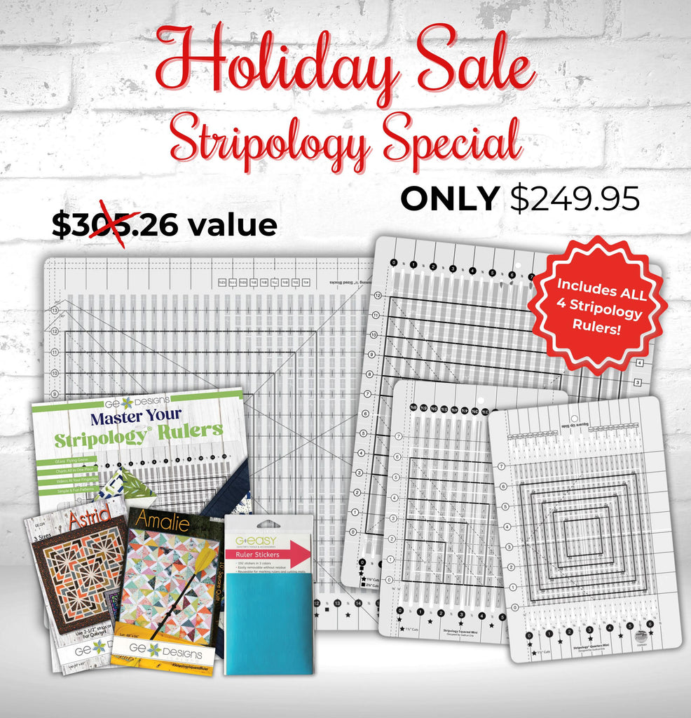 Holiday Stripology Package #1 GE Designs