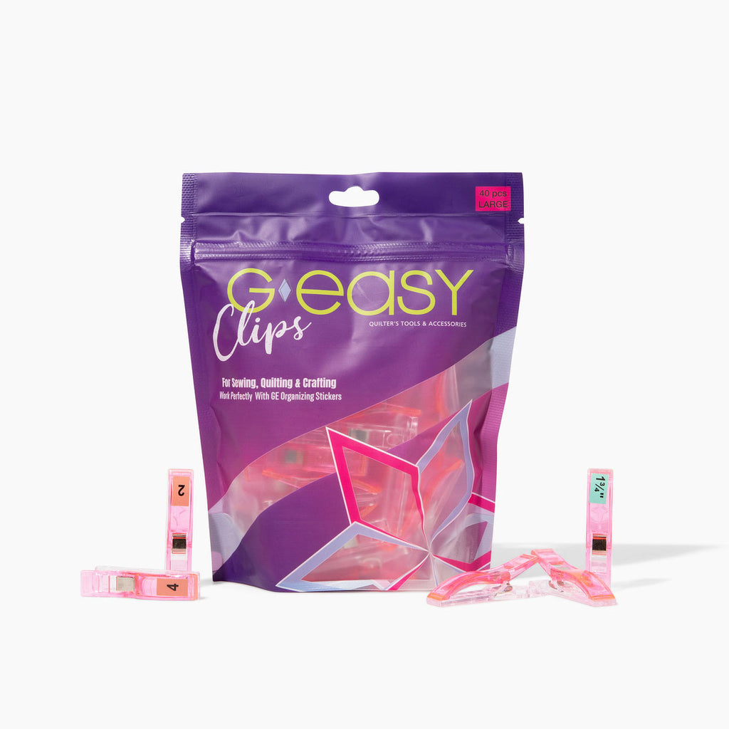 GEasy Organizing Clips - Large PINK Tool GE Designs