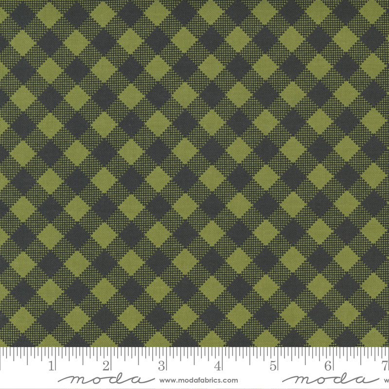 Diagonal Plaid Pine Timber 55555 15 Fabrics Moda Fabrics   