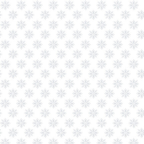 Small Snowflake QF 412-01W Fabrics Henry Glass   