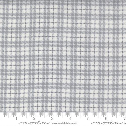 Plaid Check Cloud Flannel 49184-12F Fabrics Moda Fabrics   