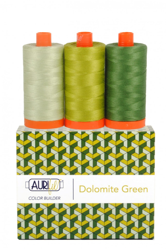 Aurifil Color Builder 3 pc Set - Dolomite Green AC50CP3-005 Thread Aurifil   