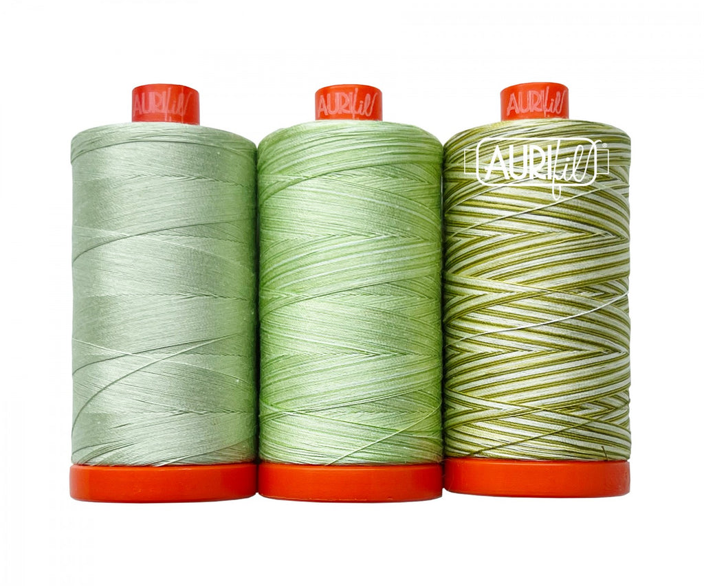 Aurifil Color Builder 3 pc Set - Walking Palm AC50CP3-015 Thread Aurifil   