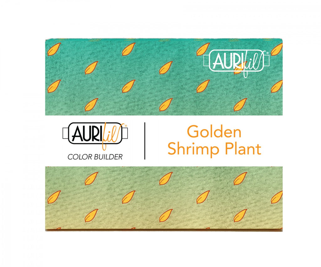 Aurifil Color Builder 3 pc Set - Golden Shrimp Plant AC50CP3-016 Thread Aurifil   