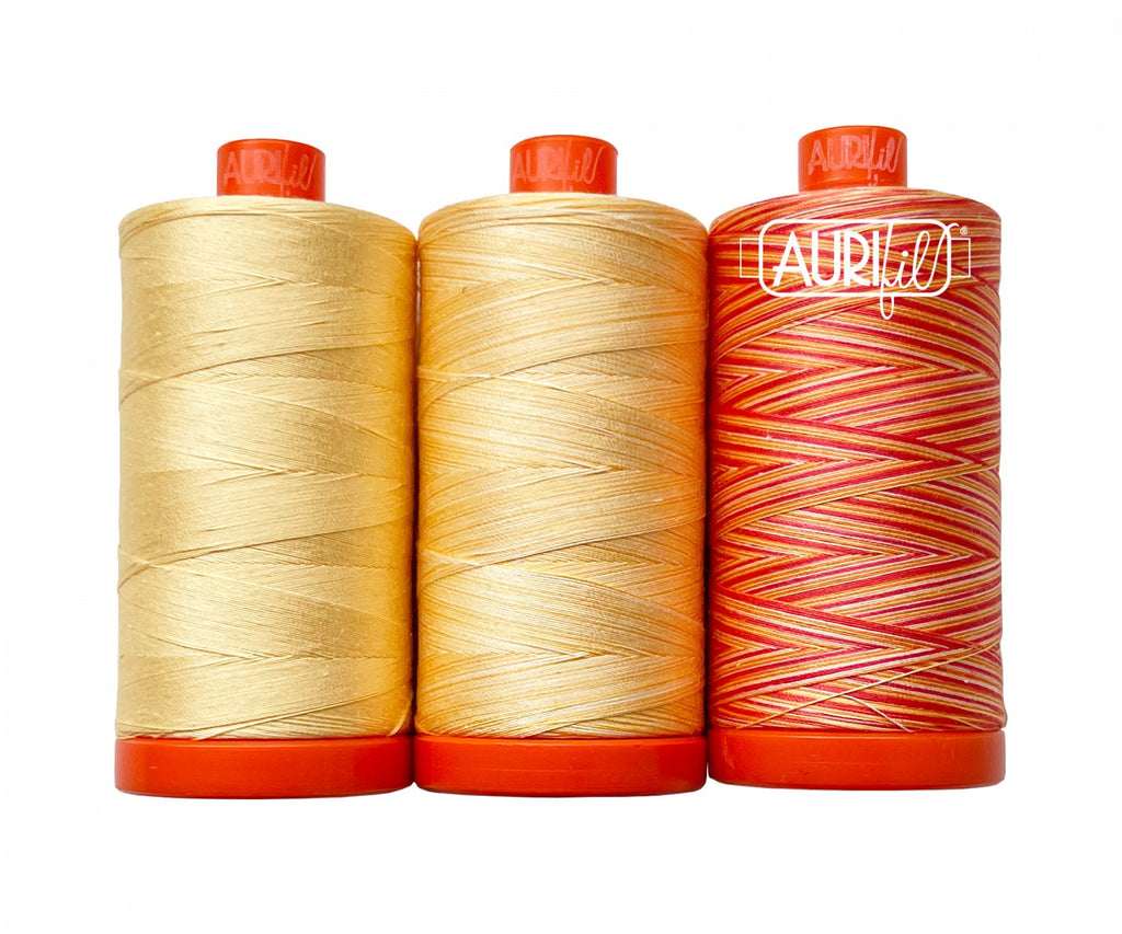 Aurifil Color Builder 3 pc Set - Bird of Paradise AC50CP3-019 Thread Aurifil   