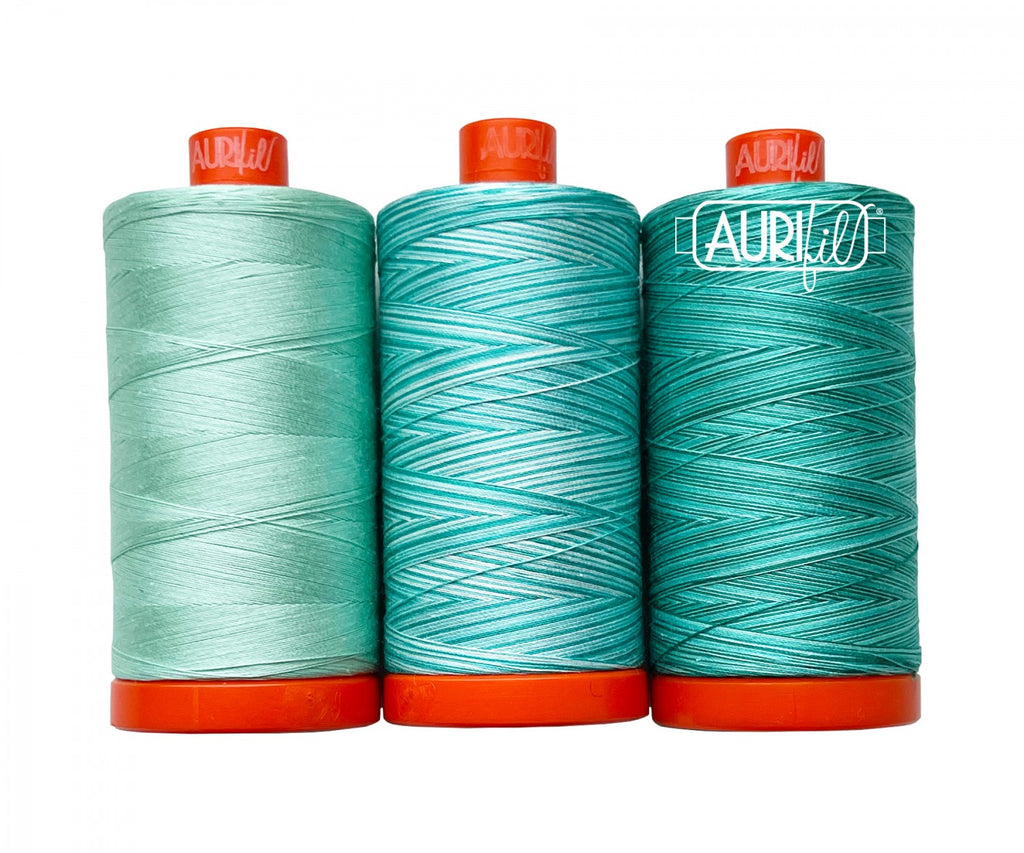 Aurifil Color Builder 3 pc Set - Jade Vine AC50CP3-020 Thread Aurifil   