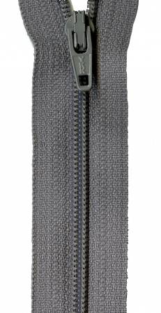 14in Zipper- Grey Kitty 308  Checker   