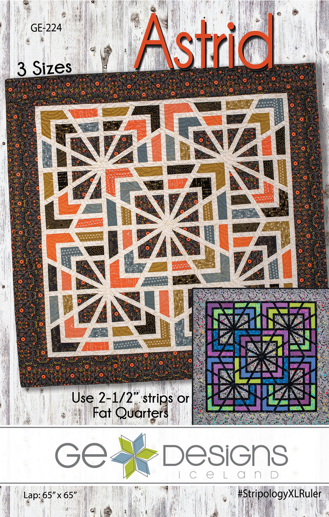 Astrid - 2-1/2" Strip Pattern 224 Pattern GE Designs   