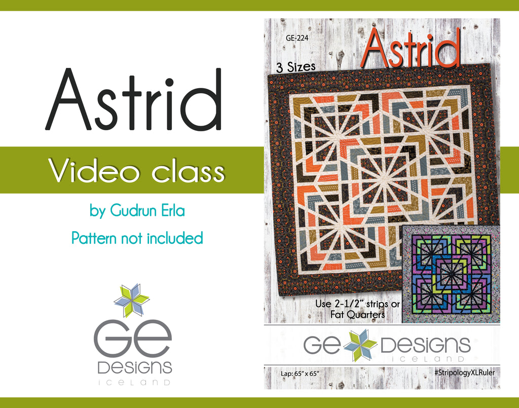 Astrid - video class Pattern GE Designs   