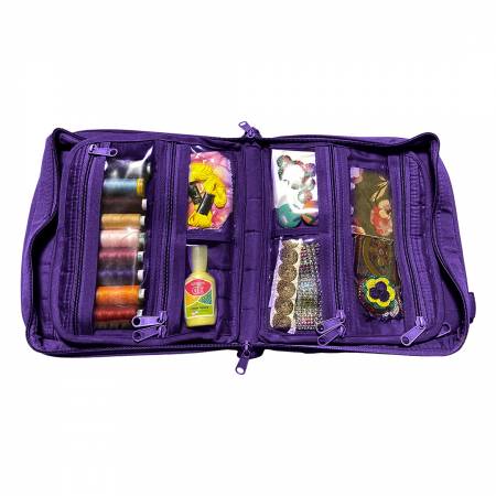 Yazzii Oval Organizer Purple CA140P Storage & Bags Yazzii   