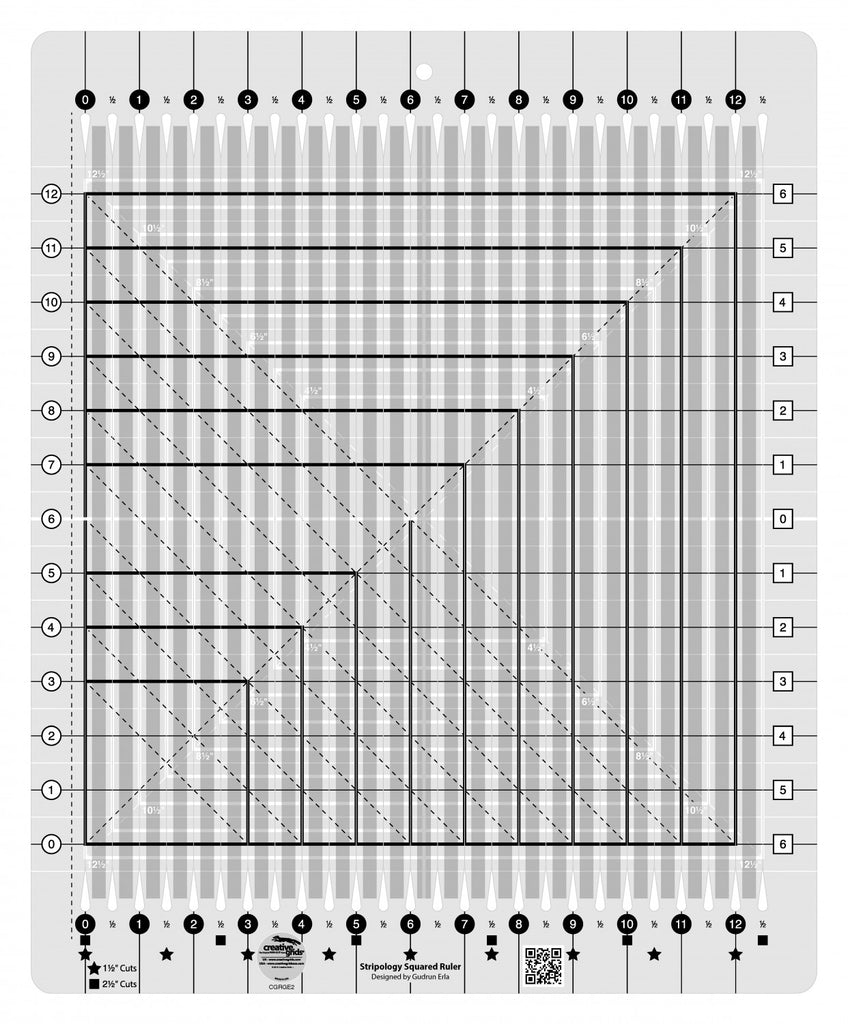 Stripology© Squared Ruler CGRGE2 Rulers Checker