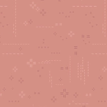 Decostitch Rosebud 728 CC, quilting fabric by Art Gallery