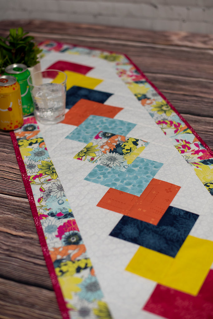 Duty Calls Table runner - Pattern and Video Class Pattern GE Designs   