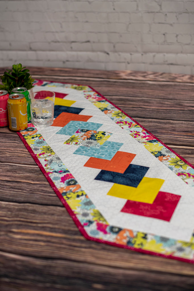 Duty Calls Table runner - Pattern and Video Class Pattern GE Designs   