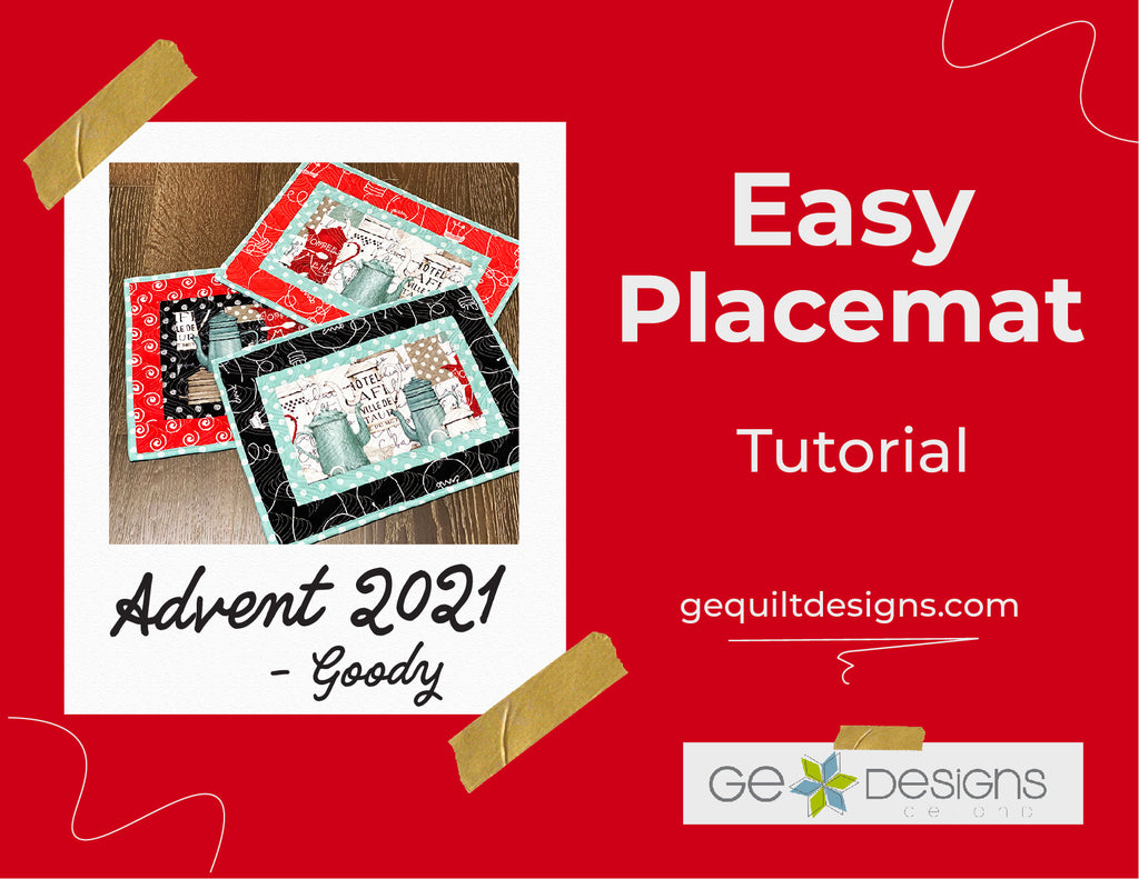 GEasy Placemat Pattern GE Designs   