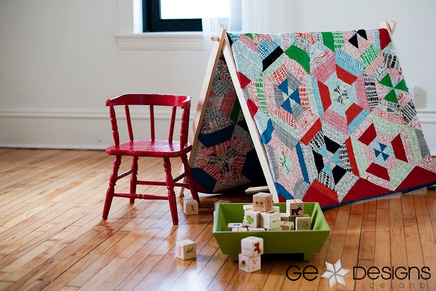 Easy Hex Pattern PDF Pattern GE Designs   