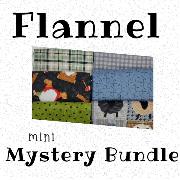 MYSTERY Flannel Stash Builder Bundle Fabrics GE Designs   