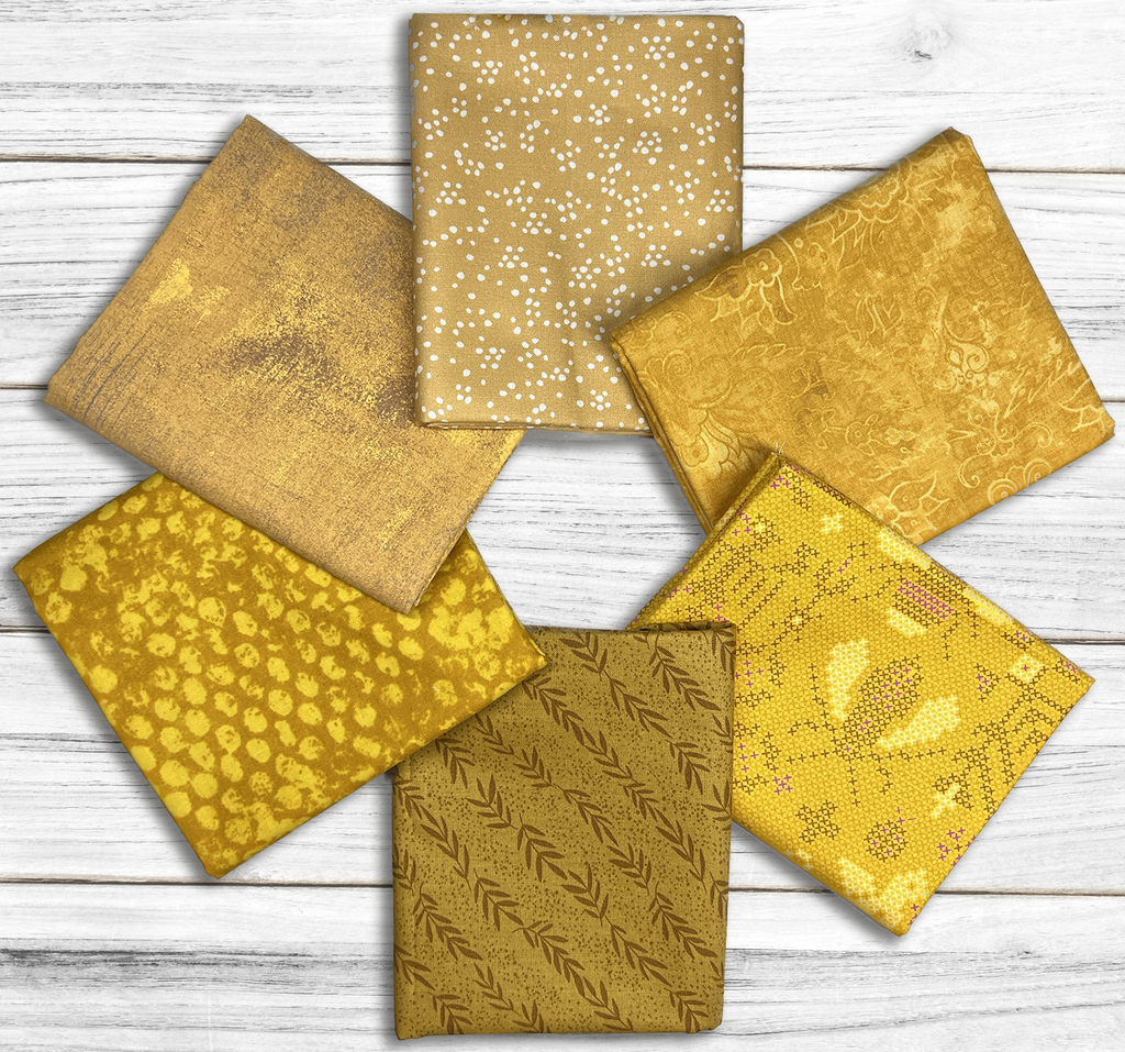 Mystery Bundle - Basic Gold Fabrics GE Designs