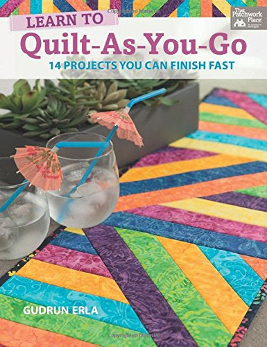 Learn To Quilt As You Go Book Book GE Designs   