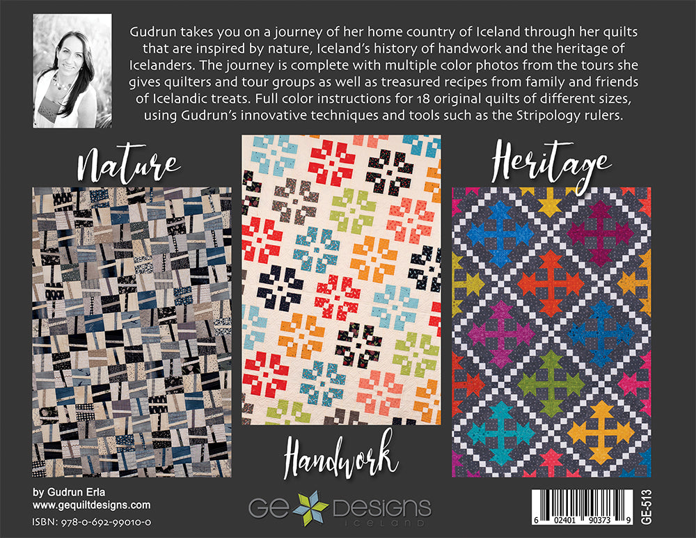 Quilts Of Iceland Book 513 Book GE Designs   