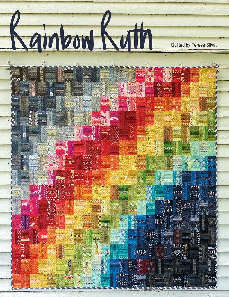 Scrap Junkie - 1-1/2" strip challenge 2018 Pattern GE Designs   