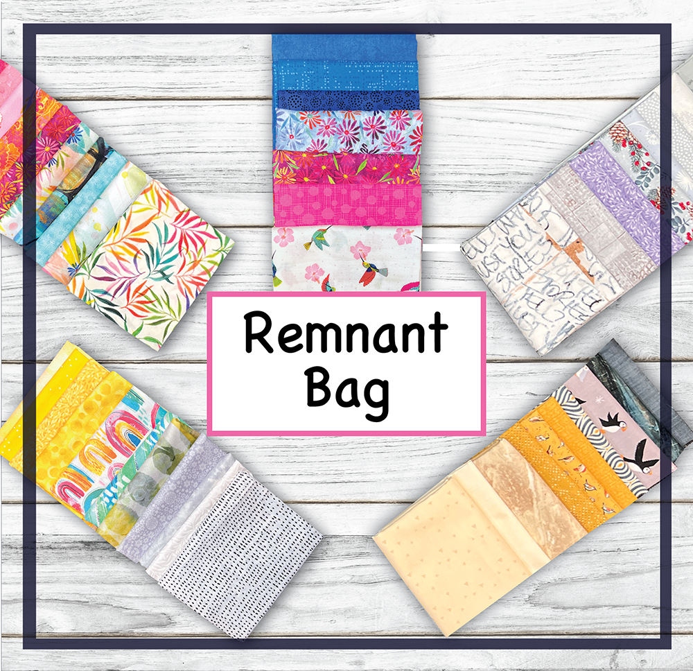 Remnant Bag- 1 Pound Fabrics GE Designs   