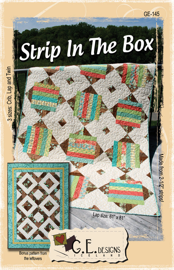 Strip In The Box Pattern 145 Pattern GE Designs   