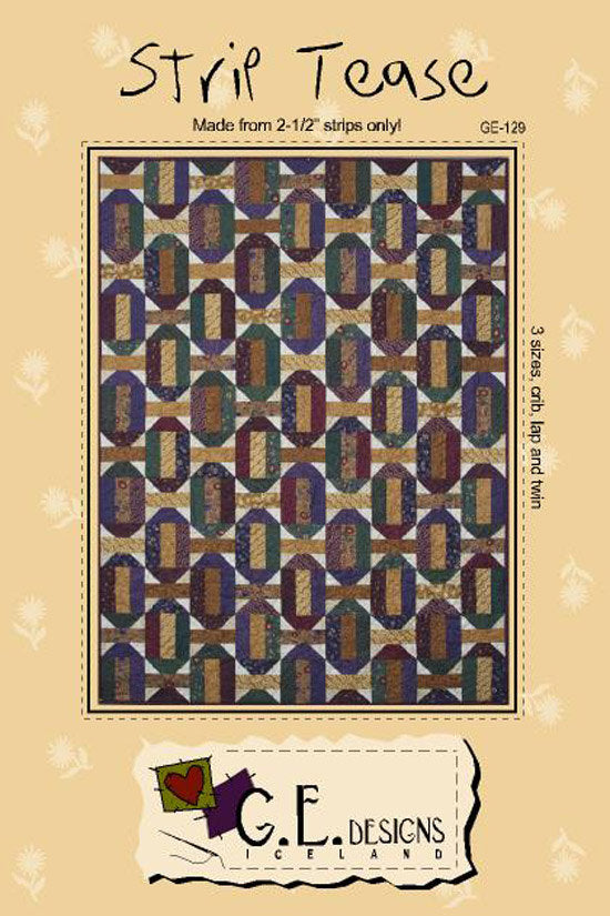 Strip Tease Pattern Pattern GE Designs   