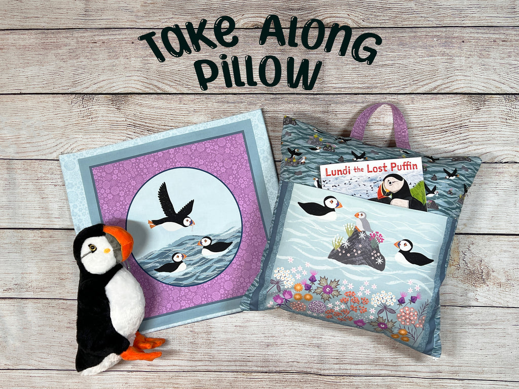 Take Along Pillow Pattern GE Designs   