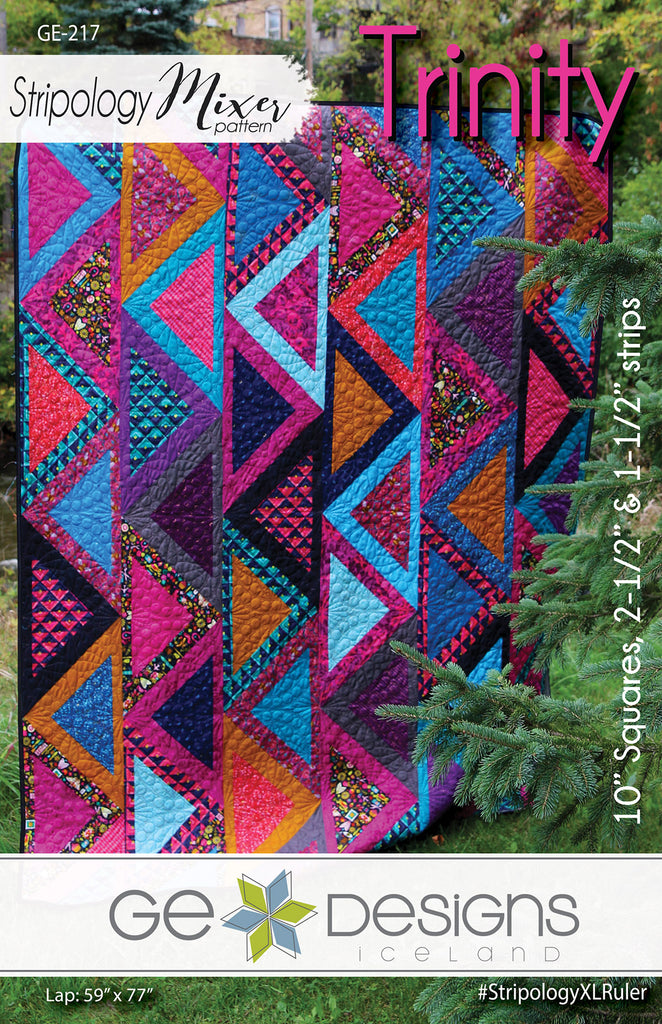 Trinity - Stripology Mixer Pattern 217 Pattern GE Designs   