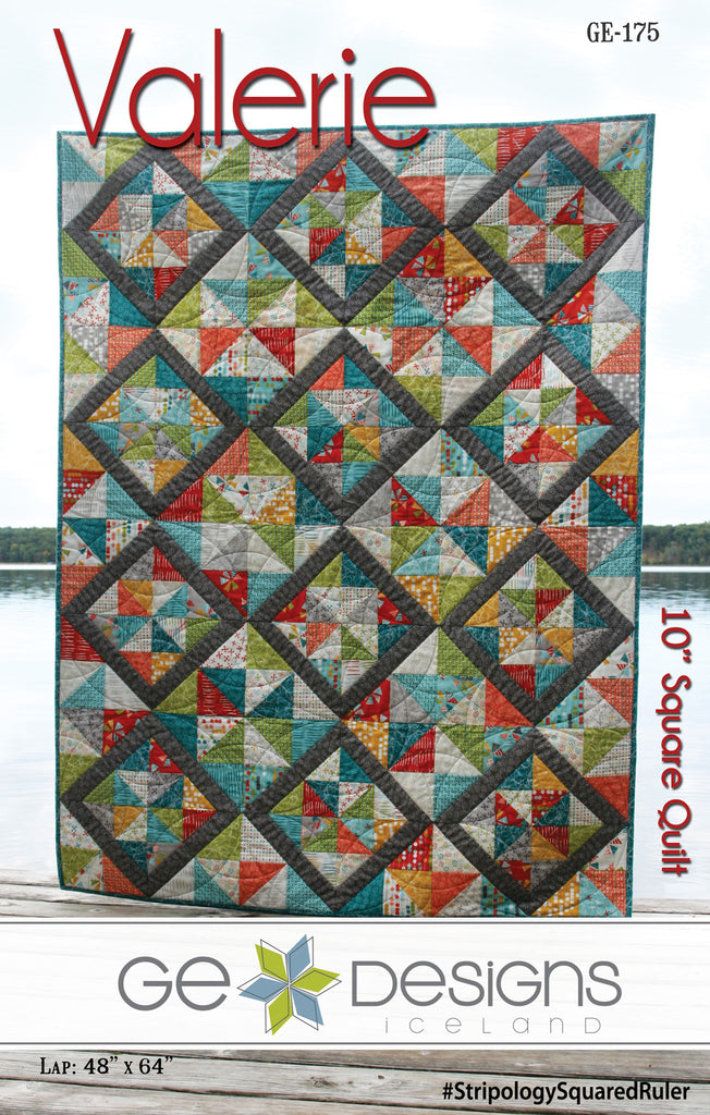 Valerie 10" Square Pattern 175 Pattern GE Designs   