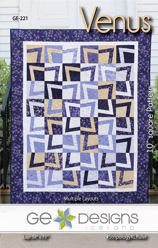 Venus - 10" Square Pattern 221 Pattern GE Designs   