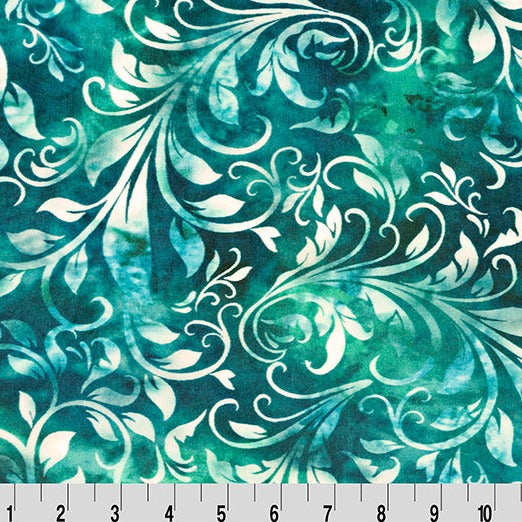 Cuddle Isabella Teal 60" MK-OH-0011 - 1.5 YARD Fabrics Shannon Fabrics   