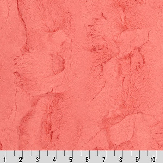 Luxe Cuddle Hide Coral 60" MK-TH-0023 - 3 YARD Fabrics Shannon Fabrics   