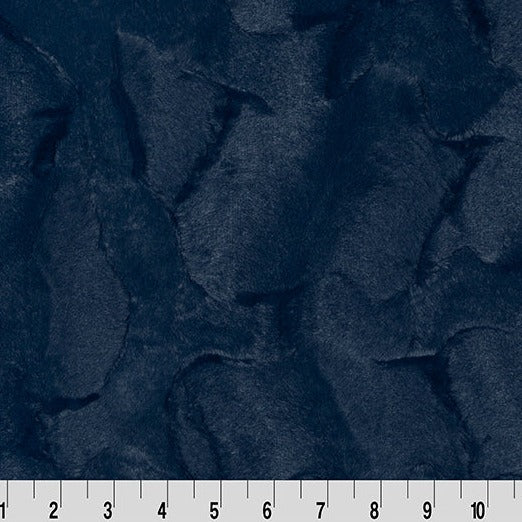 Luxe Cuddle Hide Navy 60" MK-TH-0026 - 3 YARD Fabrics Shannon Fabrics   