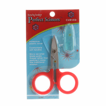 Perfect Scissors curved 3-3/4" small, red KKBPSC Tool Checker   